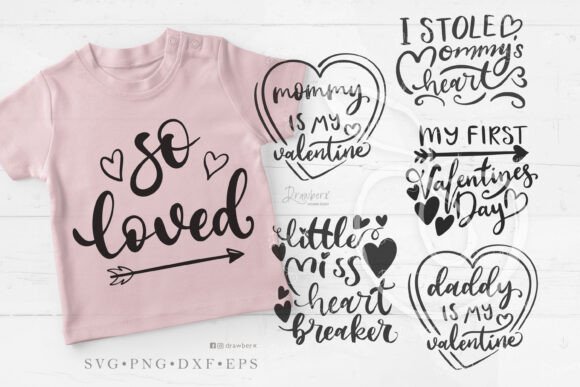 Baby First Valentine Graphics for Crafts