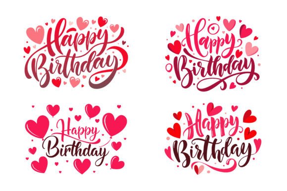 Happy Birthday Typography T-shirt Design