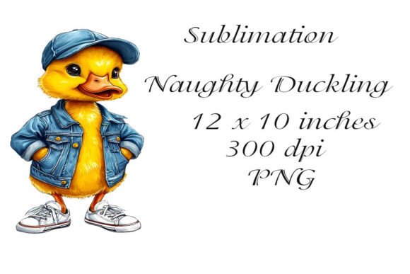 Naughty Ducklin Sublimation