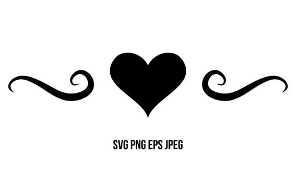 Romantic Design Graphics for Crafting