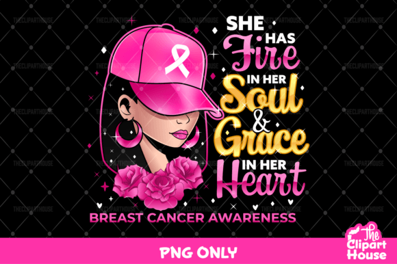 She Has Fire in Her Soul Awareness Graphics