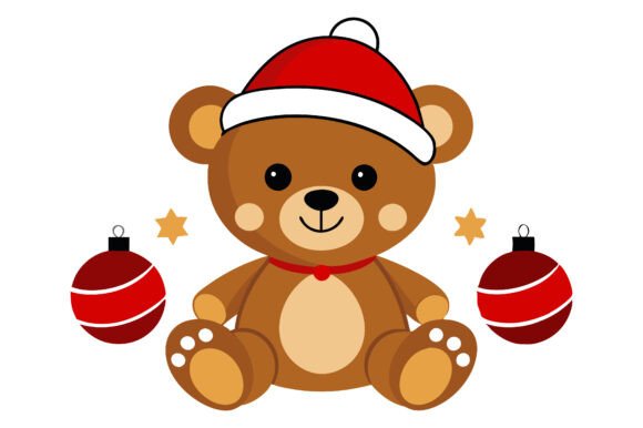Teddy Bear Baby Shower Clipart Vector Graphics