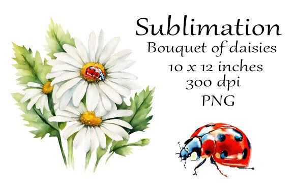 Watercolor Bouquet Graphics for Local Branding